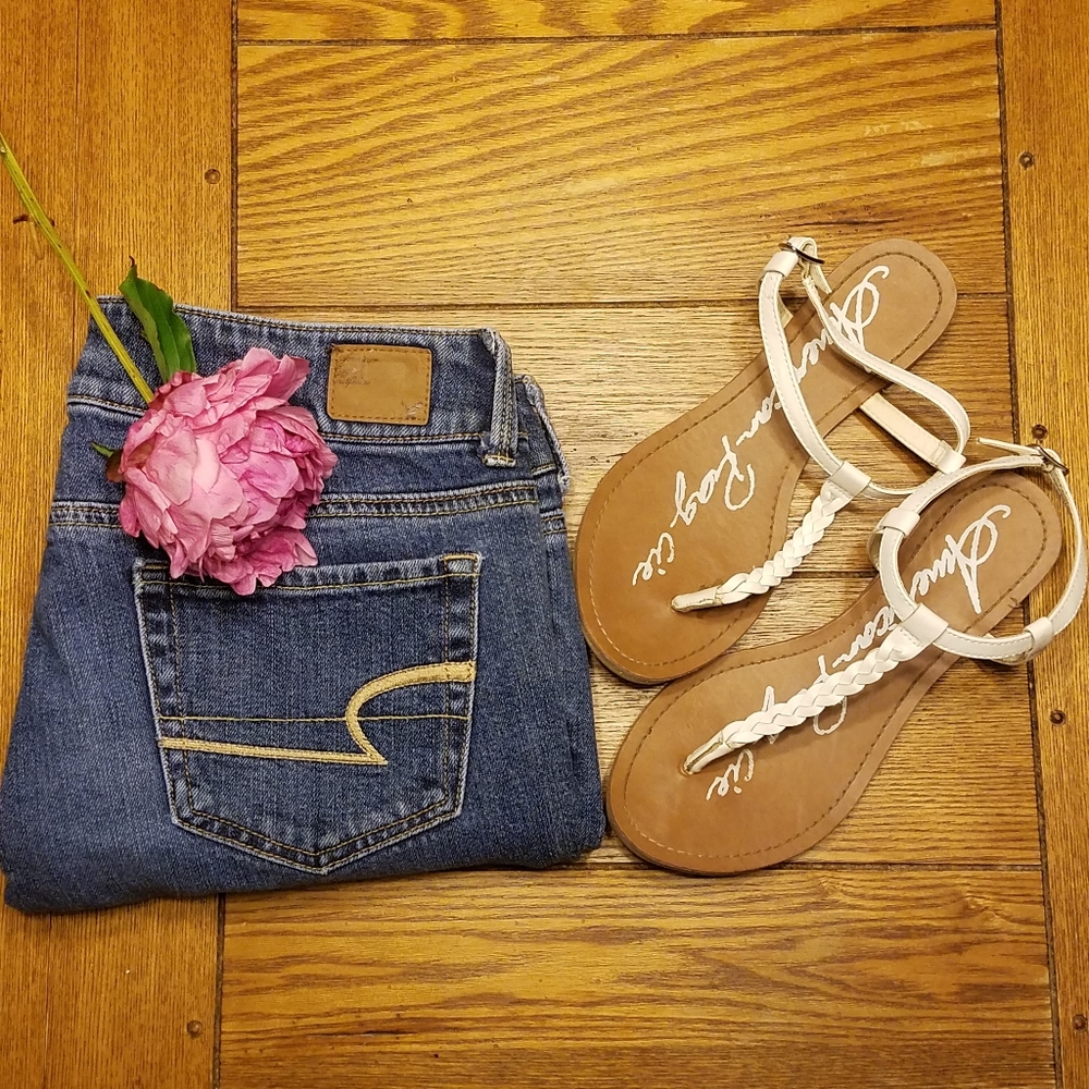 American Eagle Outfitters Darkwash Artist Womens C